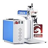 OMTech 50W Fiber Laser Engraver, LightBurn Compatible Laser Engraving Machine with Red Dot Pointer,...