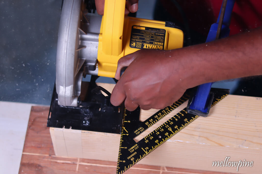 How to Cut a 4x4 with a Circular Saw Guide MellowPine