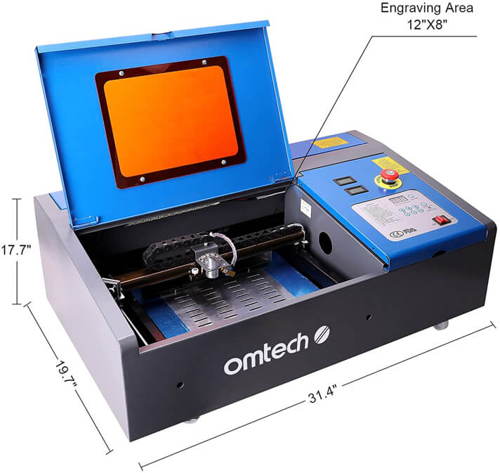 40W CO2 Laser Engraver - Laser Engravers & More - OMTech – OMTech Laser