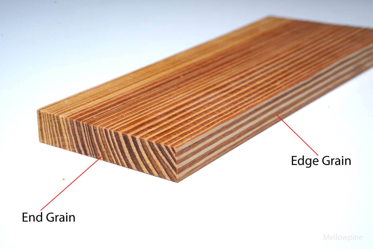 End Grain vs Edge Grain: Woodworking 101 - MellowPine