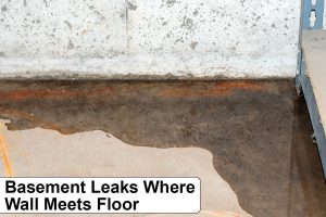 Basement Leaks Where Wall Meets Floor: How to Fix - MellowPine